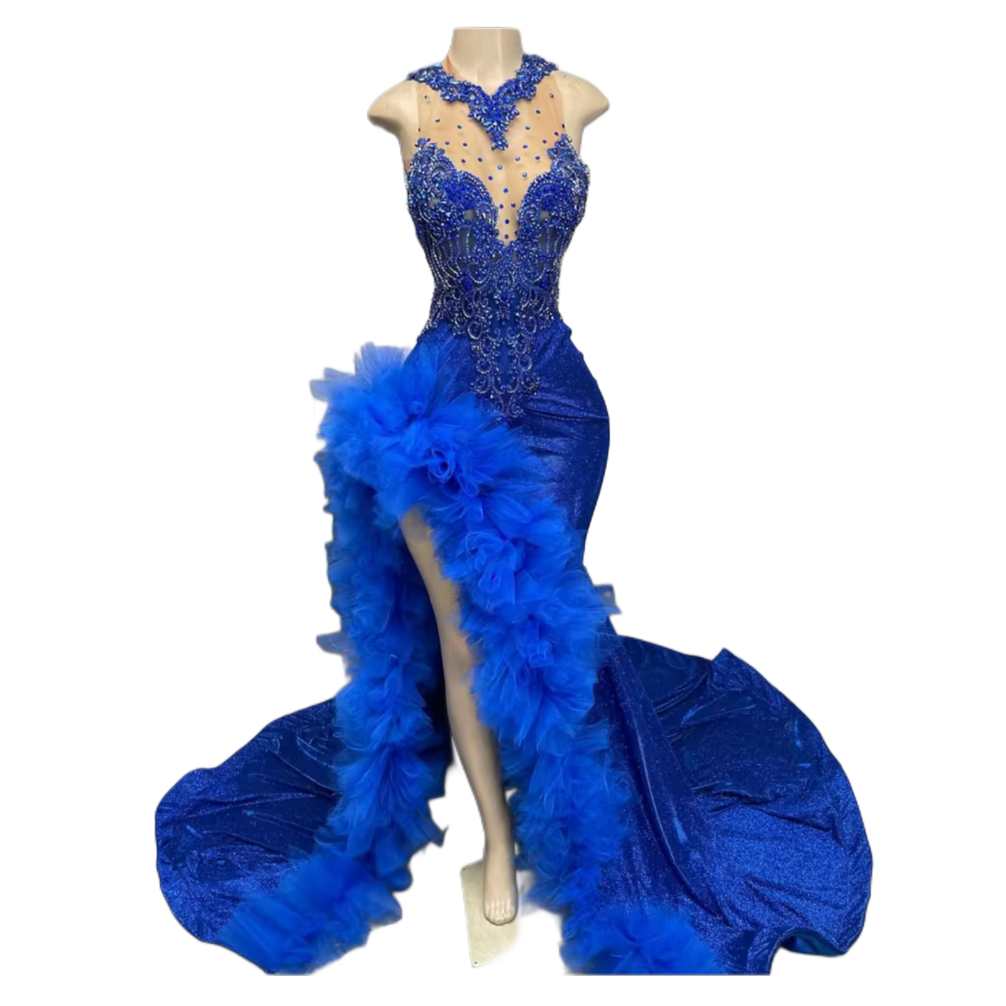 Blue melody dress