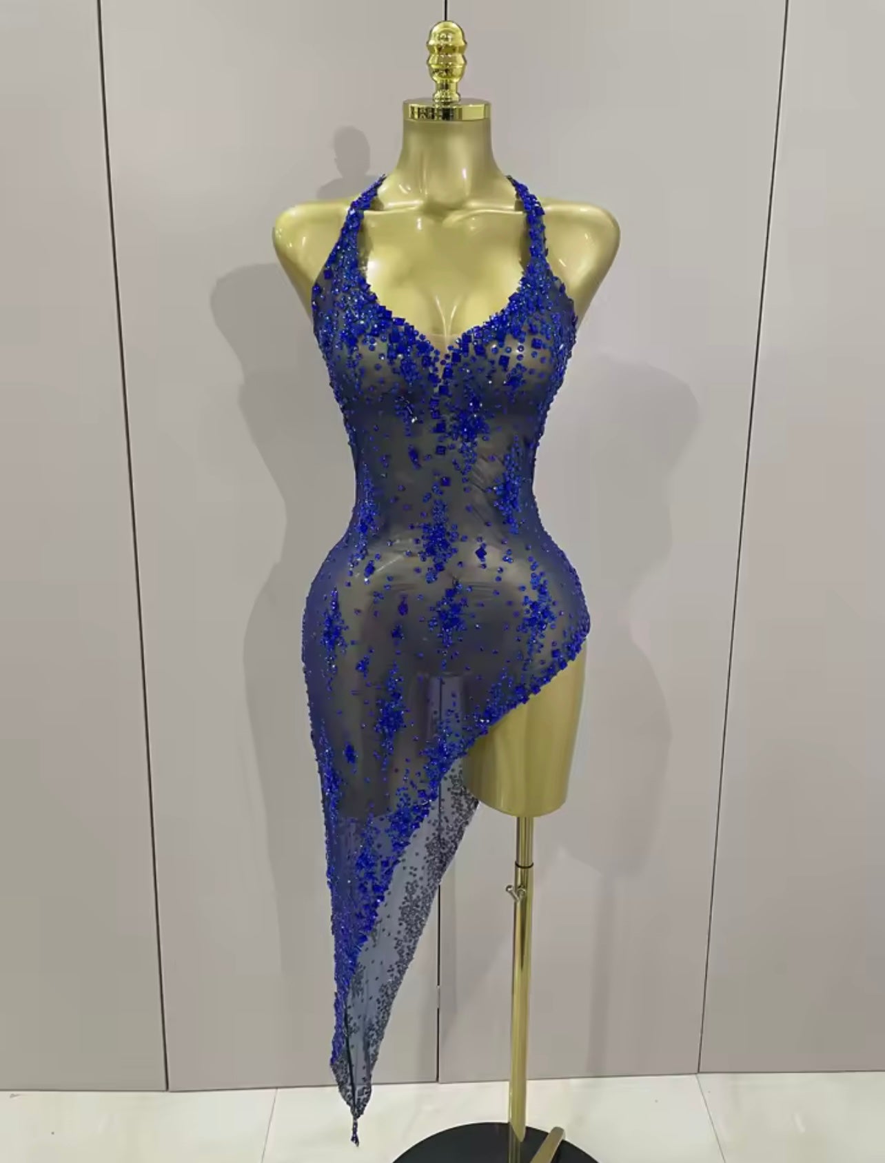 Blue mirage dress