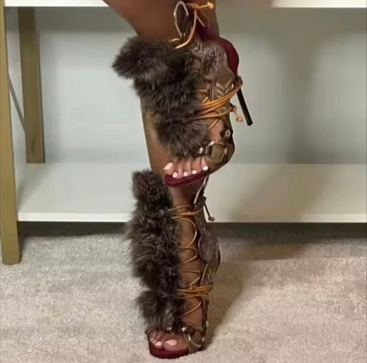 Fatale Fur heels